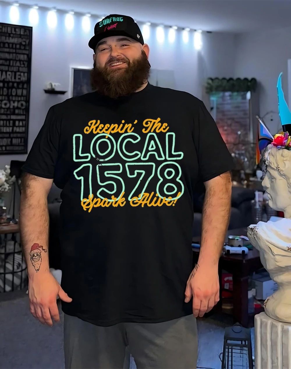 Alhambra Firefighters keepin’ the Local 1578 spark alive shirt