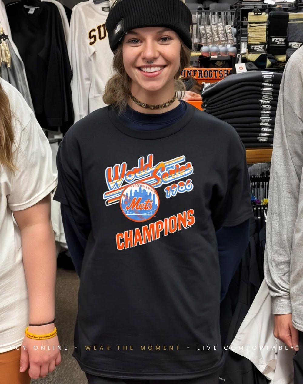 New York Mets World Series Champions 1986 shirt