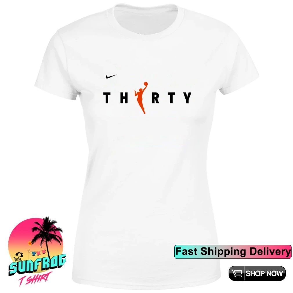 WNBA 30th Anniversary loho shirt