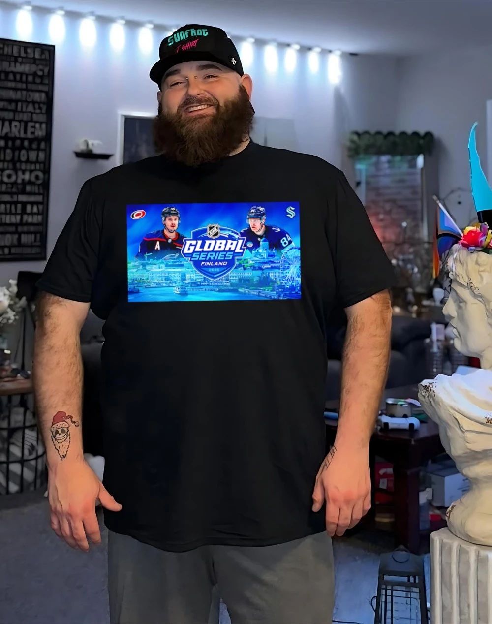 2026 NHL Global Series Finland Carolina Hurricanes vs Seattle Kraken shirt