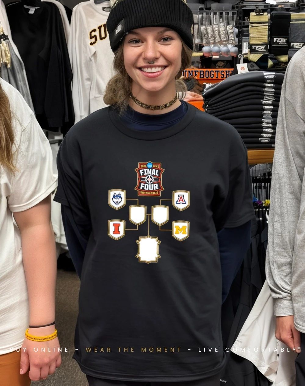 2026 Men’s Final Four March Madness Schedule logo shirt