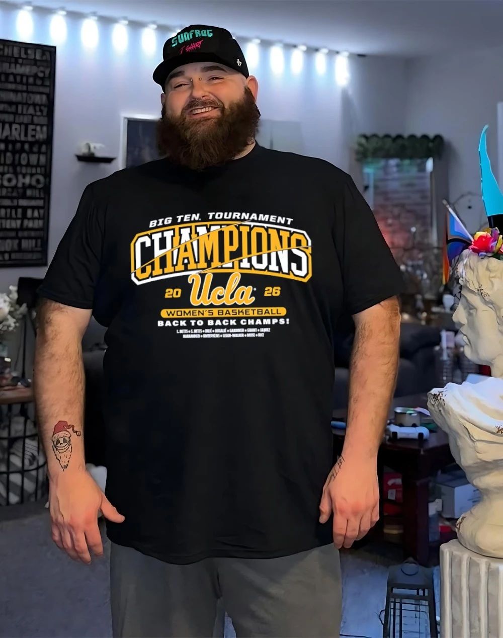 UCLA Bruins 2026 Big Ten Tournament Champions Banner shirt