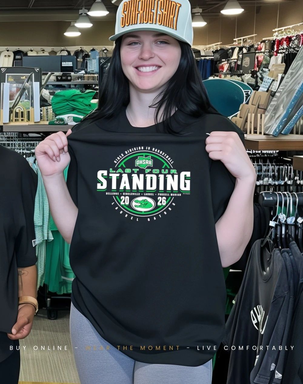 2026 OHSAA Girls Basketball D4 Last Four Standing Laurel Gators shirt