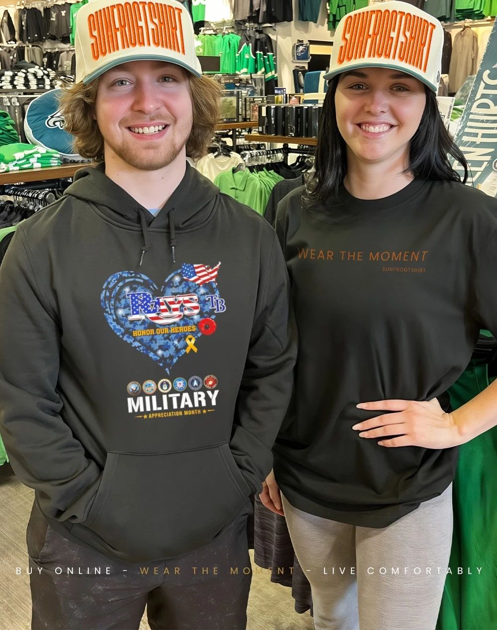 Tampa Bay Rays Honor Our Heroes Military Appreciation Month shirt
