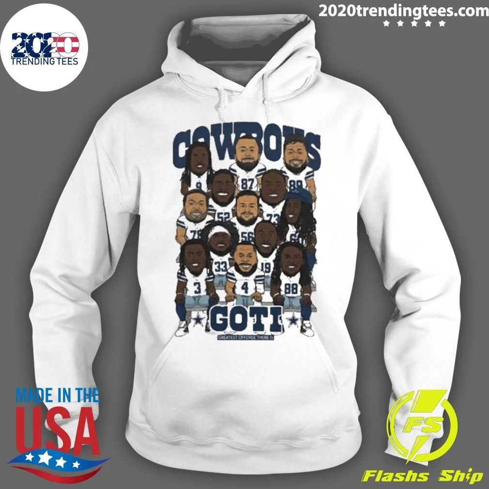 Goti Dallas Cowboys Greatest Offense There Is Shirt