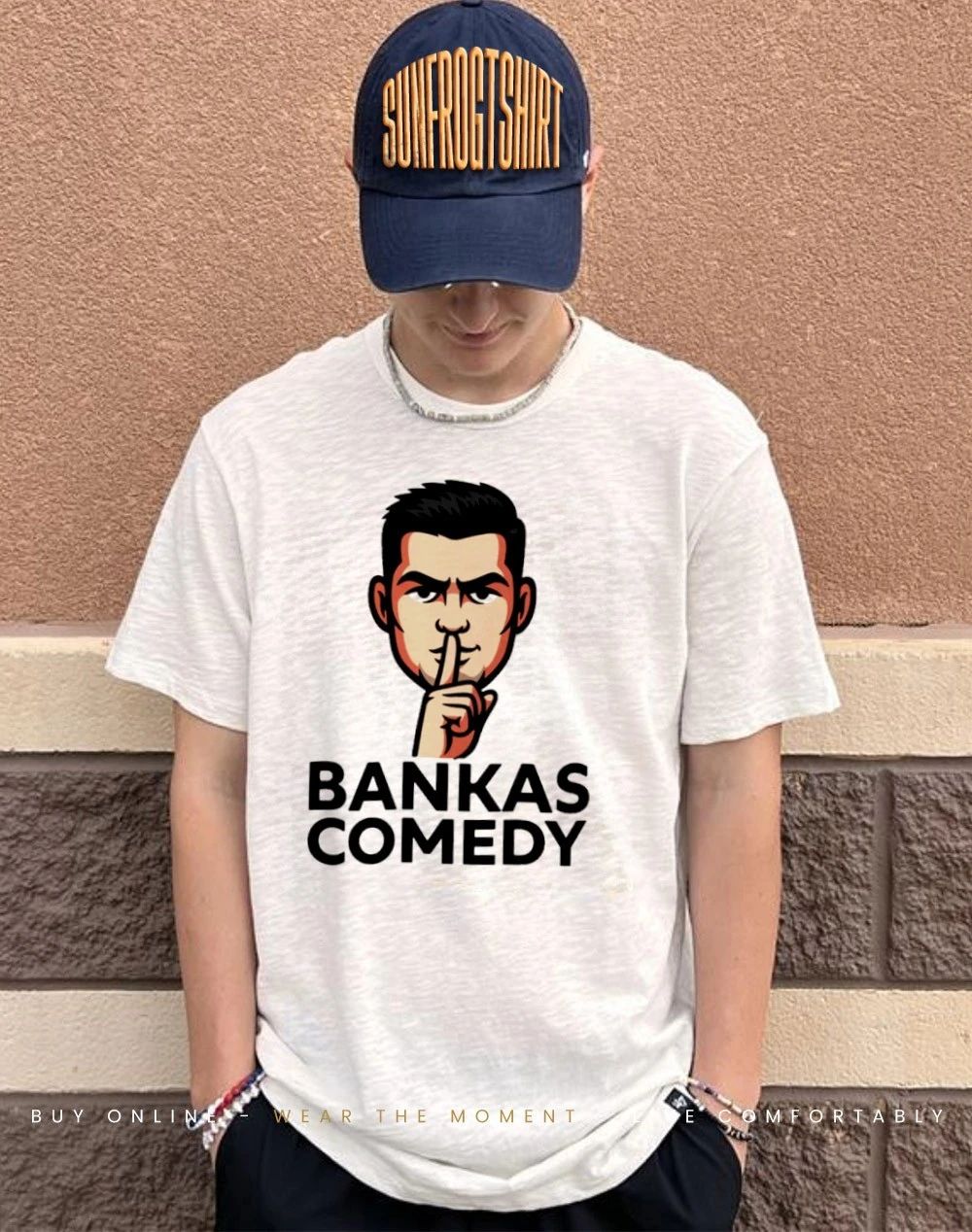 Ben Bankas Comedy big head shirt
