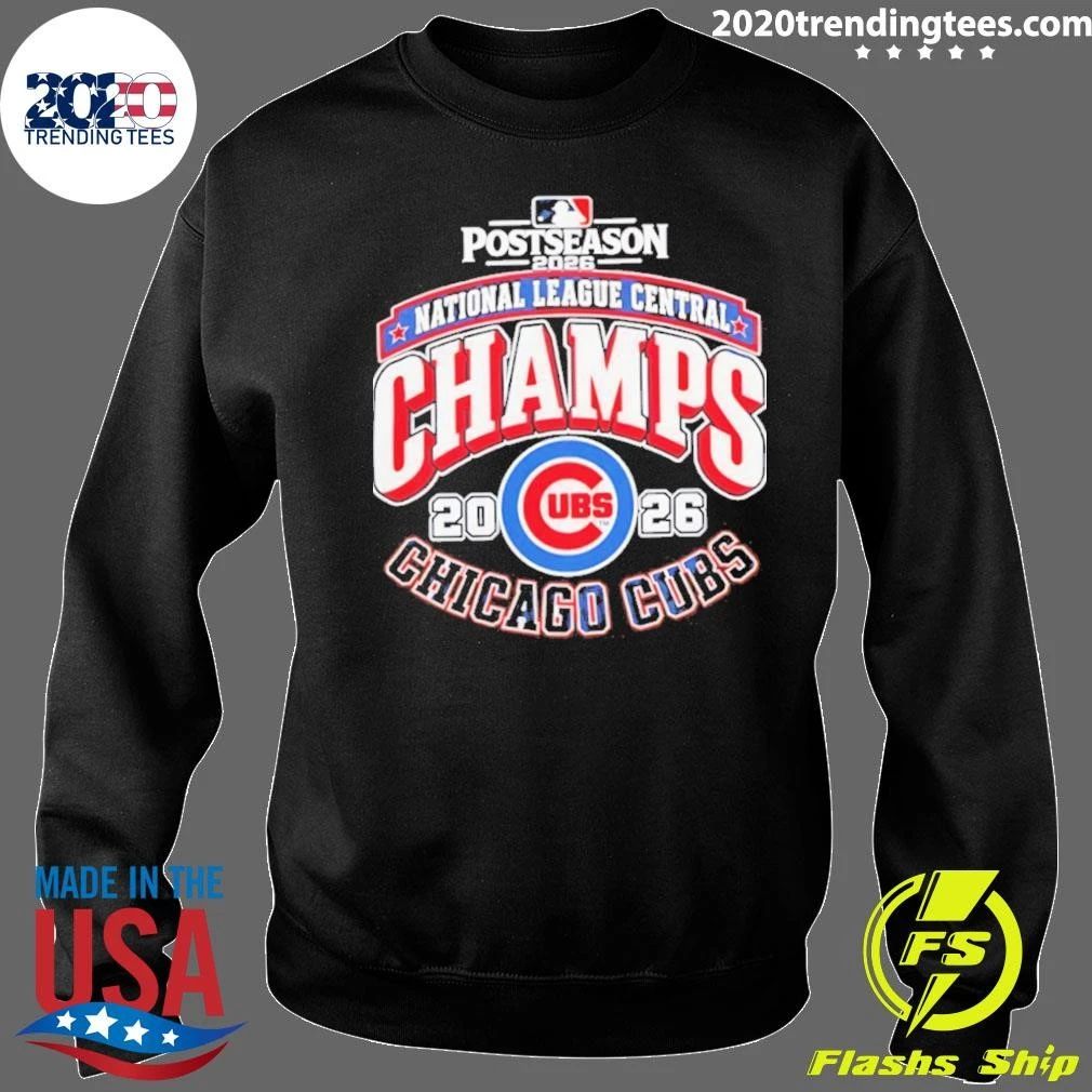 Chicago Cubs Nl Central Division 2026 Champions Baseball Shirt