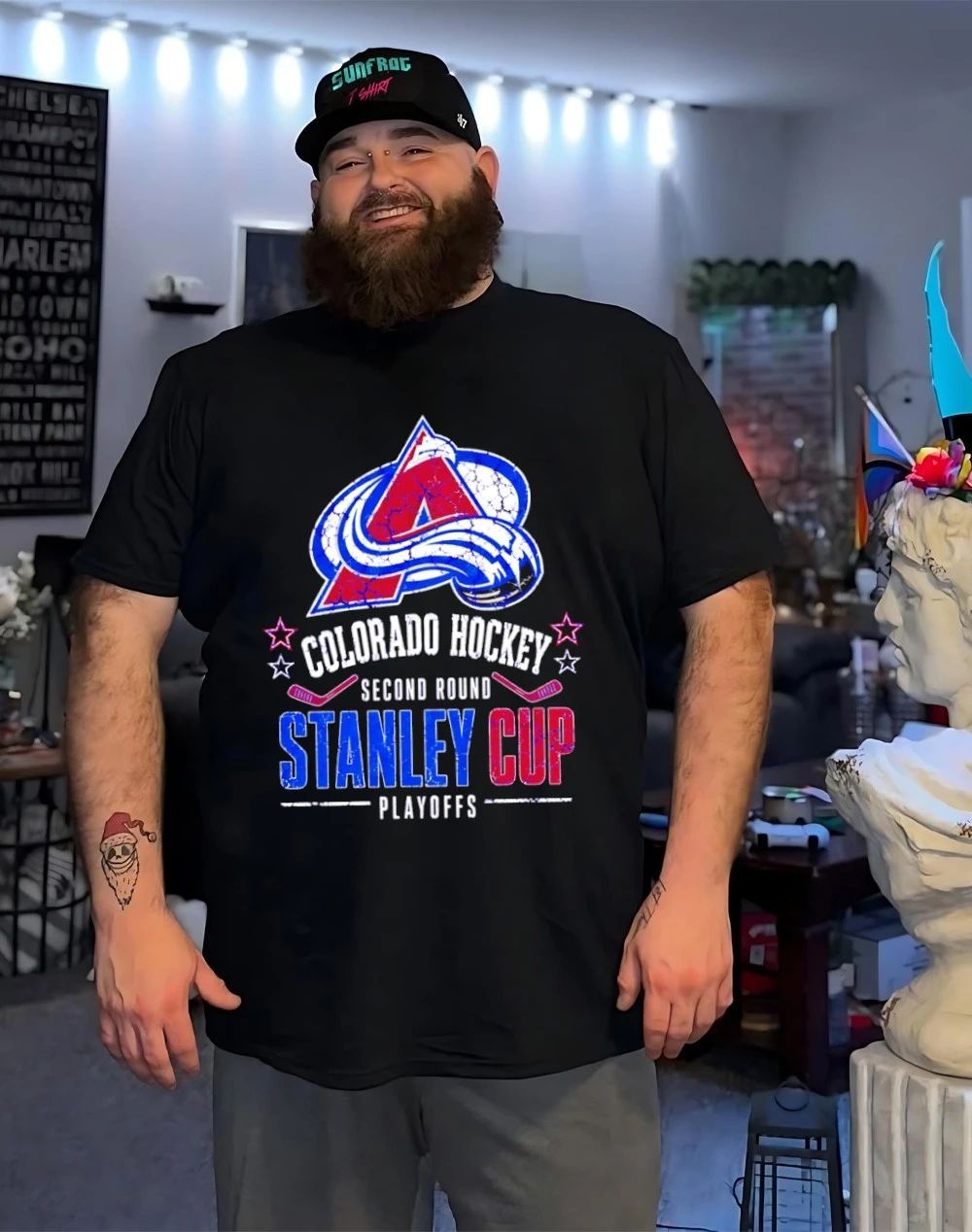 Colorado Avalanche Second Round Stanley Cup 2026 shirt