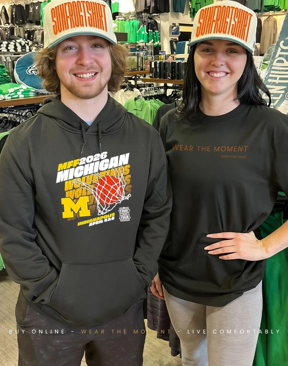 Michigan Wolverines 2026 Men’s Basketball Final Four Bound shirt