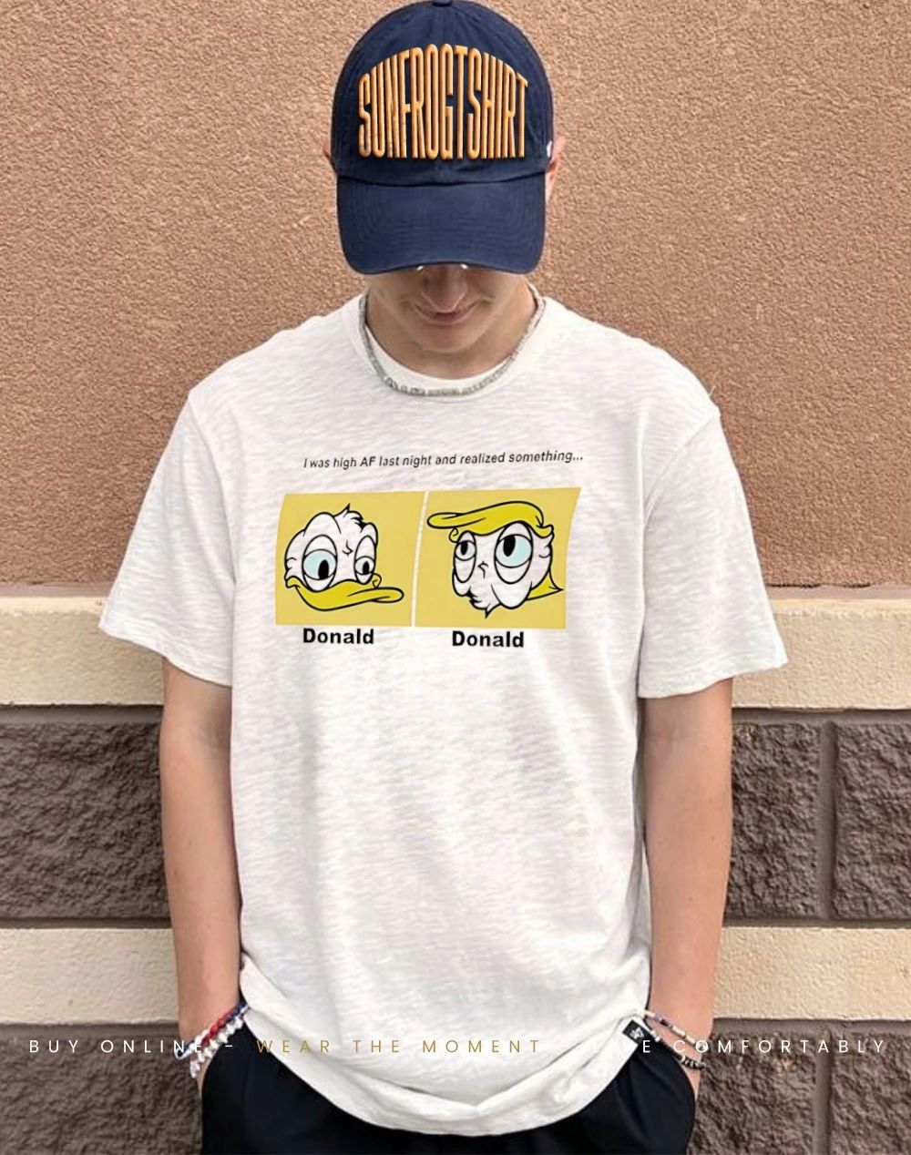 Donald Stoner Thought Donald becomes Donald shirt