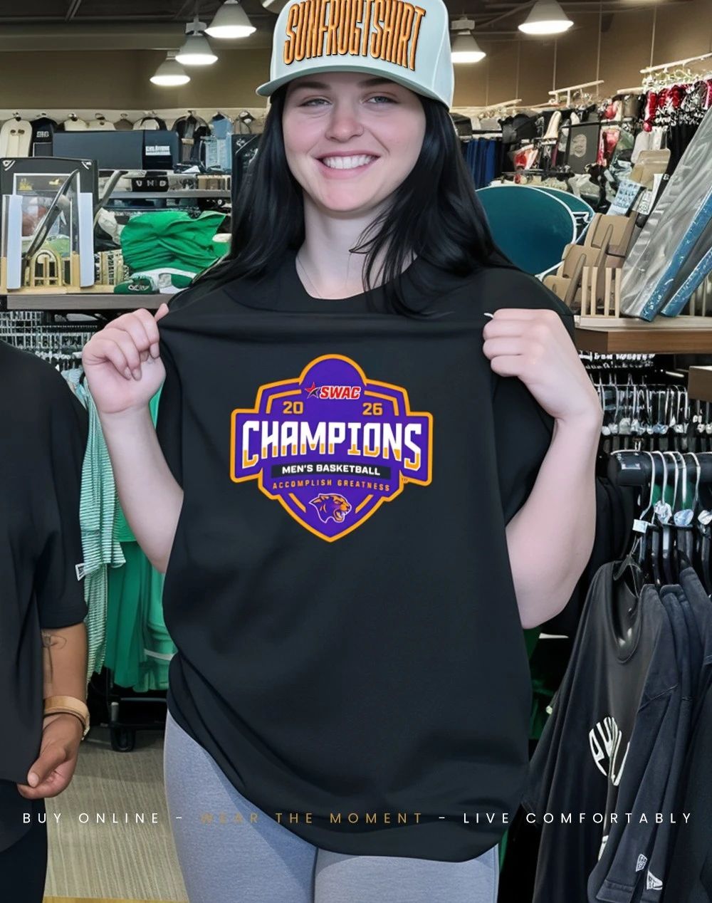 Prairie View A&M Basketball SWAC Champions 2026 shirt