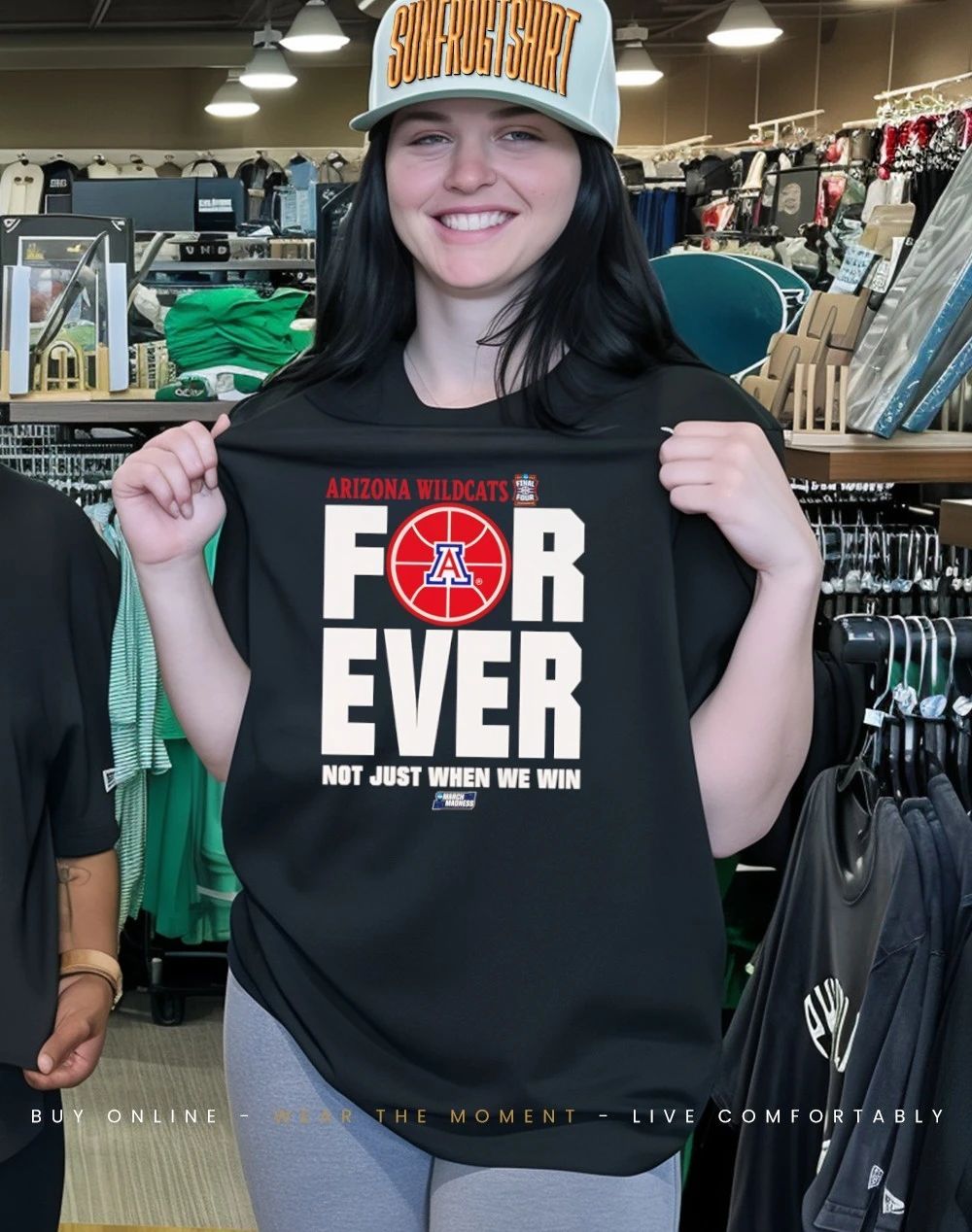 Arizona Wildcats Forever Not Just When We Win Basketball shirt