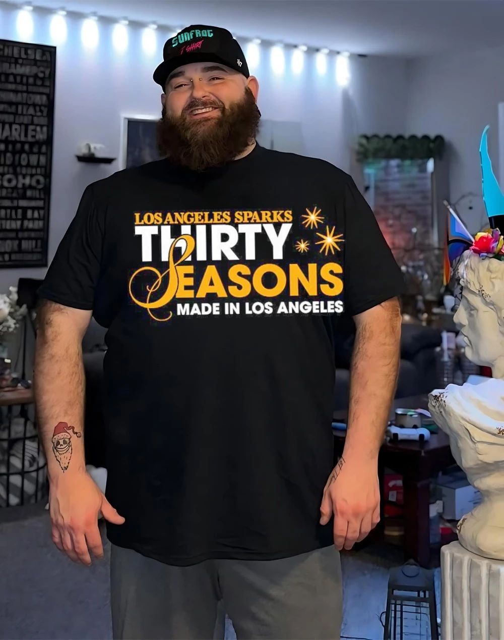 Los Angeles Sparks 2026 Thirty Seasons made in LA shirt