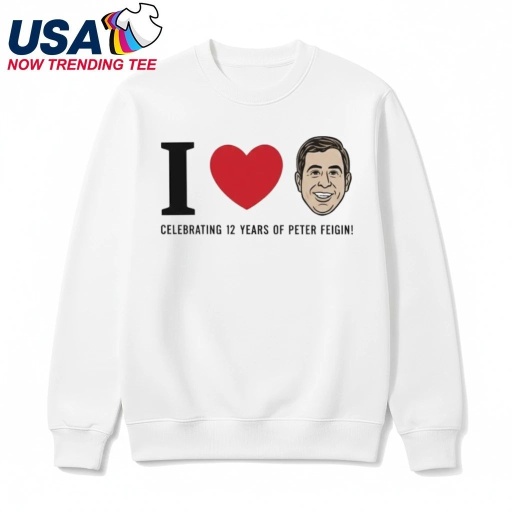 Giannis Antetokounmpo I Love Peter Celebrating 12 Years of Peter Feigin Shirt