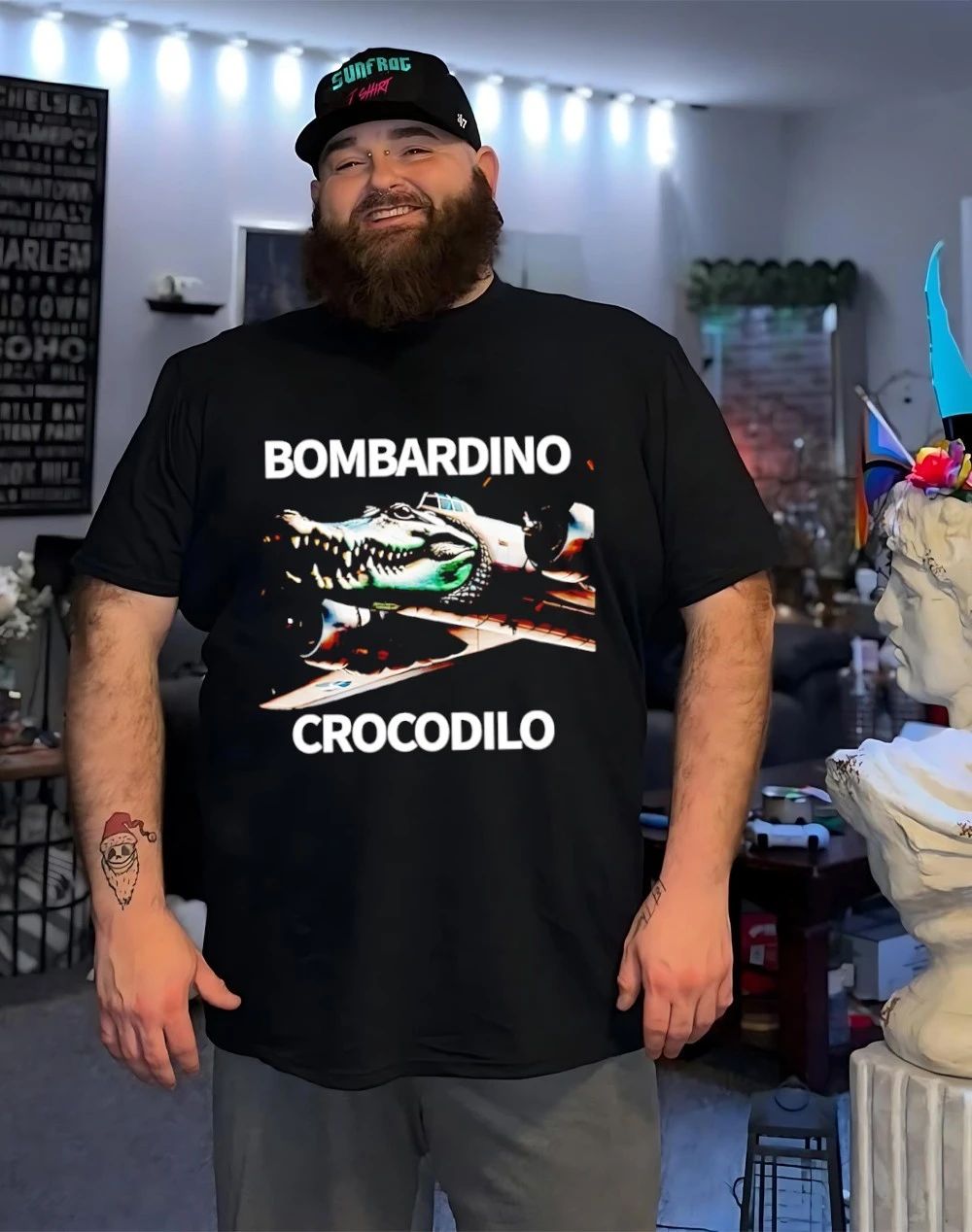 Italian Brainrot Bombardino Crocodilo Shirt