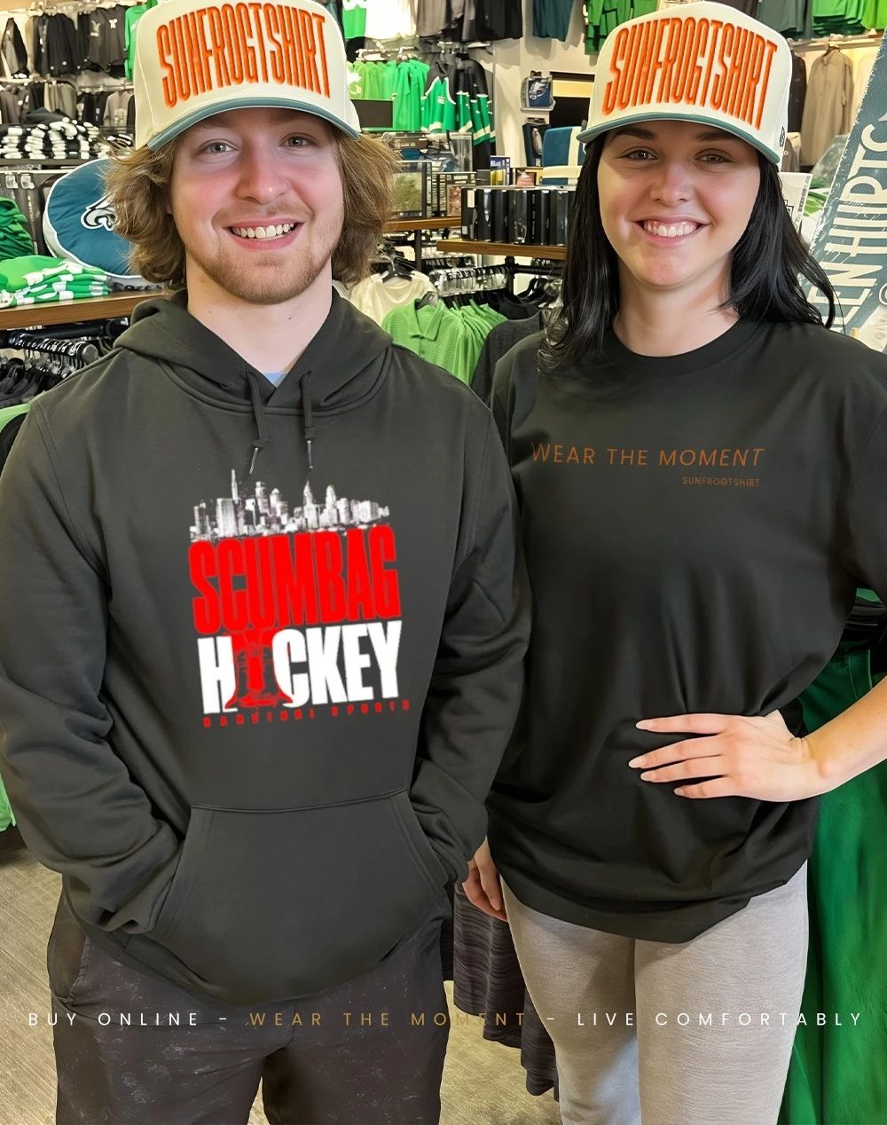 Philadelphia Flyers Scumbag Hockey city skyline shirt