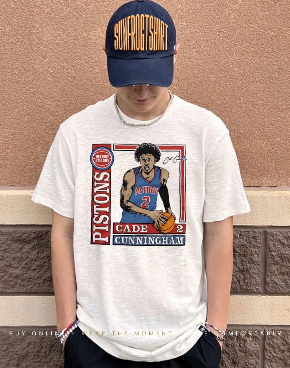 Detroit Pistons Cade Cunningham Signature 2026 shirt