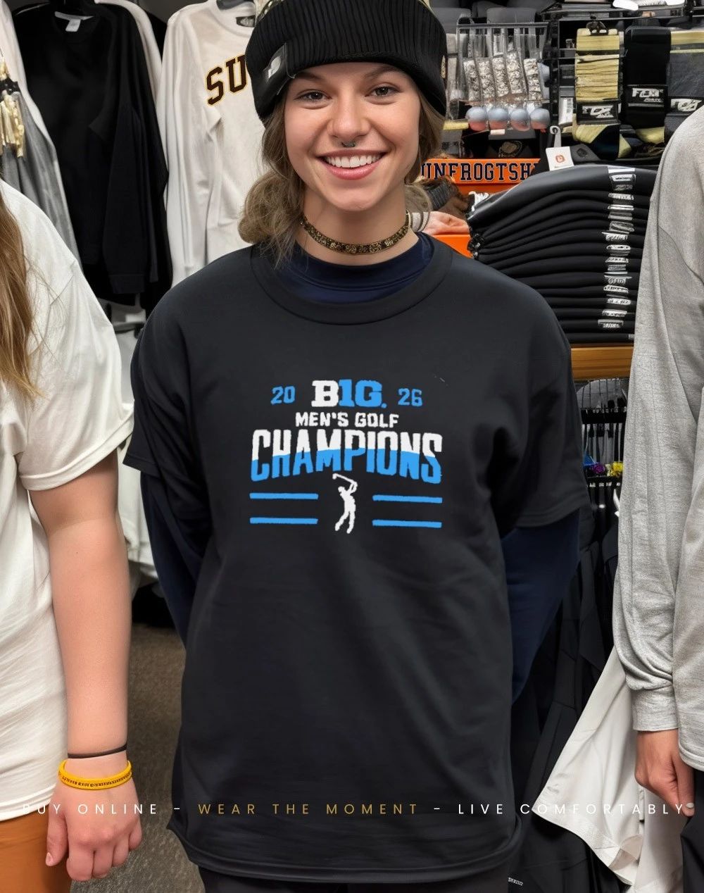 UCLA Bruins 2026 Big Ten Men’s Golf Tournament Champions shirt