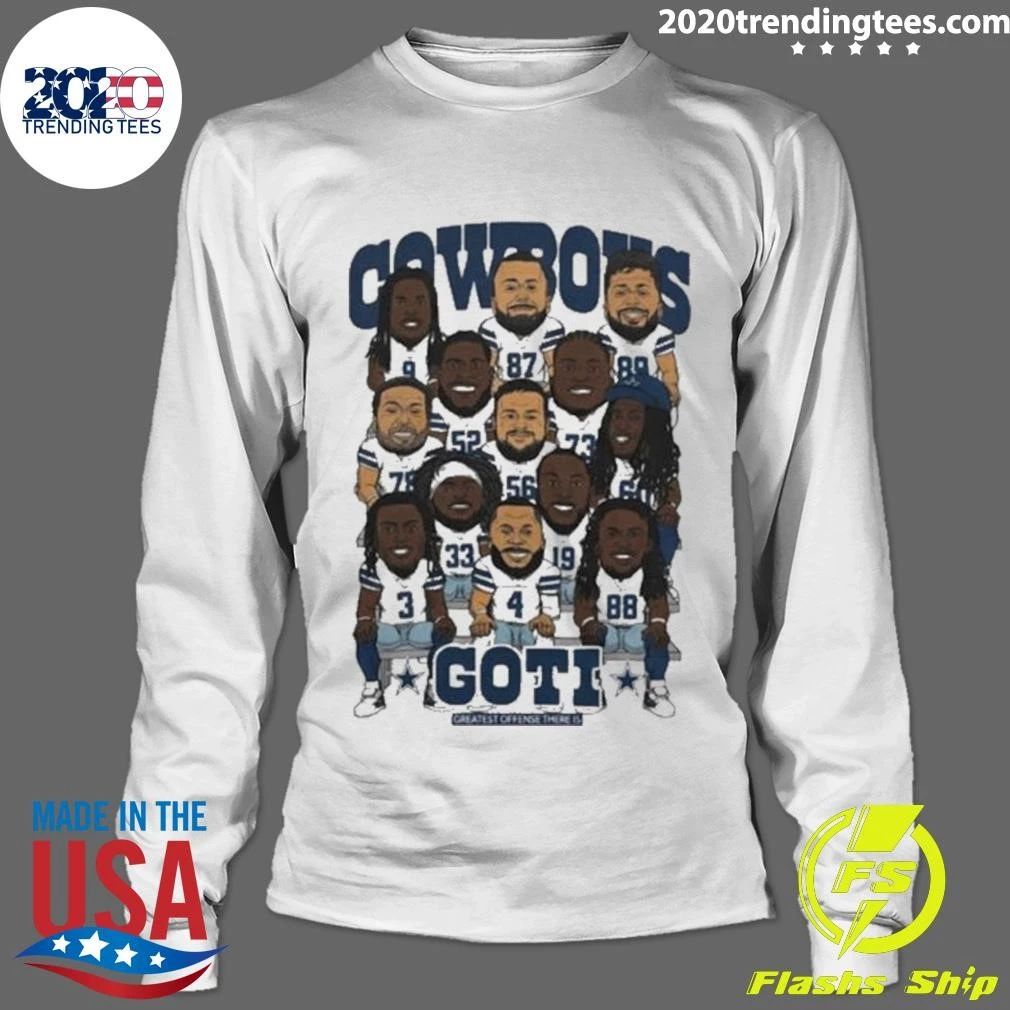 Goti Dallas Cowboys Greatest Offense There Is Shirt