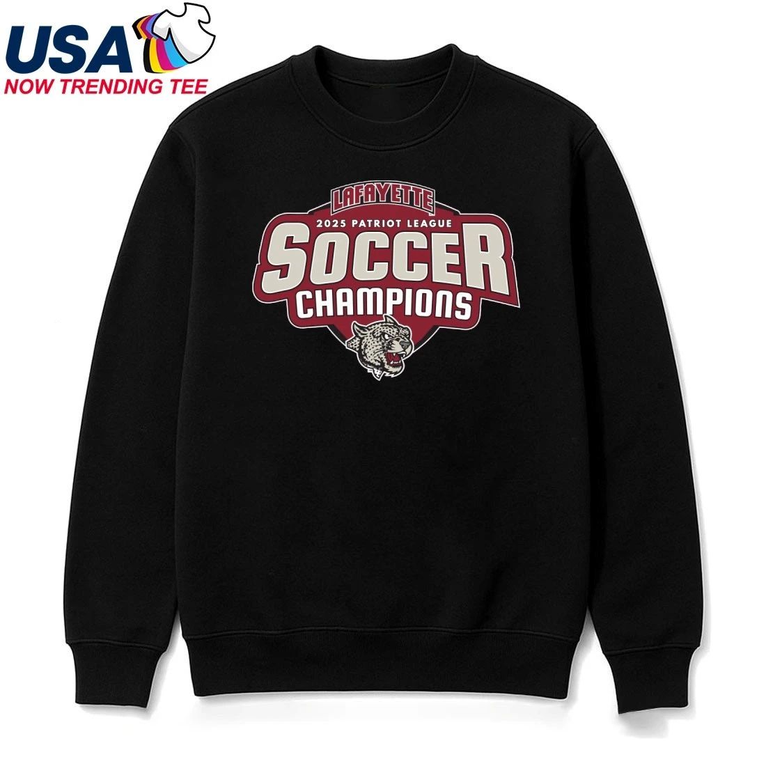 Lafayette Claims 2025 Patriot League Soccer Champions Shirt