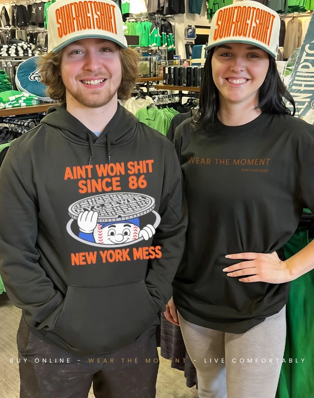 New York Mets ain’t won shit since 86 mess front and back shirt