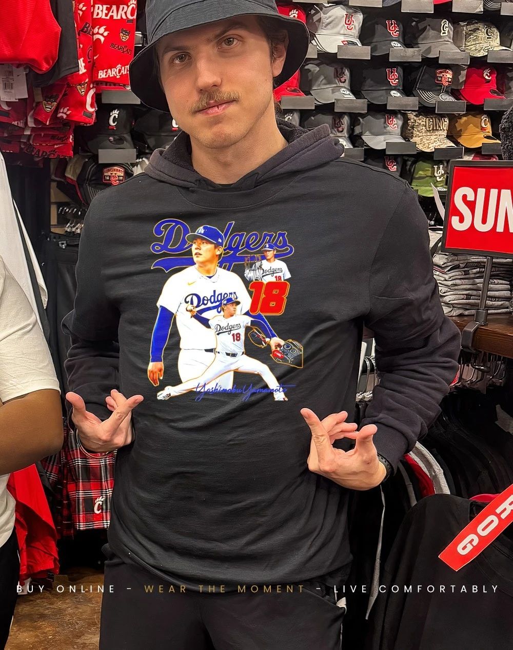 Yoshinobu Yamamoto Los Angeles Dodgers MLB 2026 signature shirt