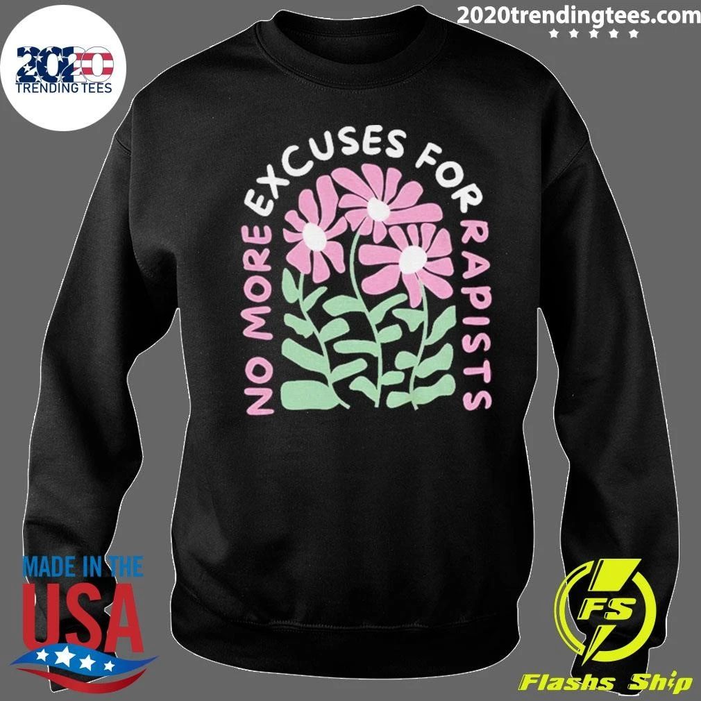 Funny Jane Doe No More Excuses For Rapist T-Shirt
