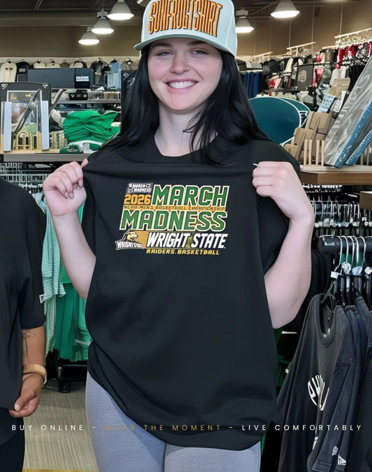 Wright State Raiders Basketball 2026 March Madness shirt