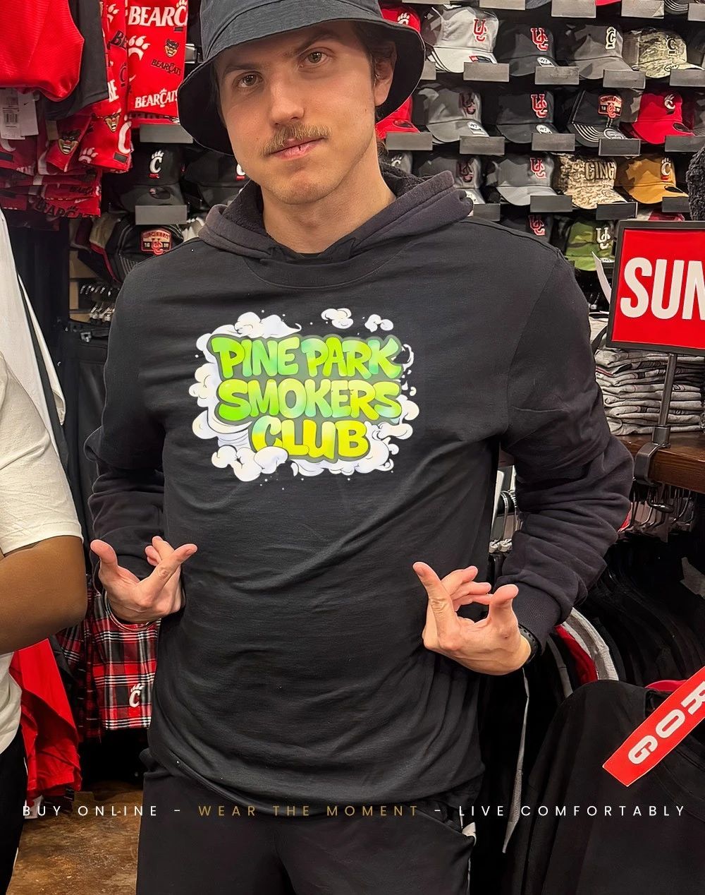 Official Pine Park Smokers Club shirt
