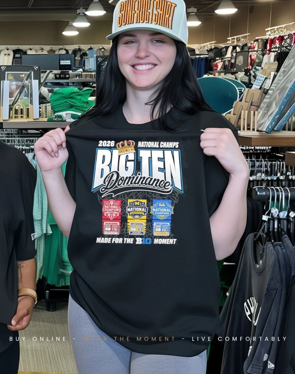2026 Big Ten Dominance National Champions made for the Big moment shirt