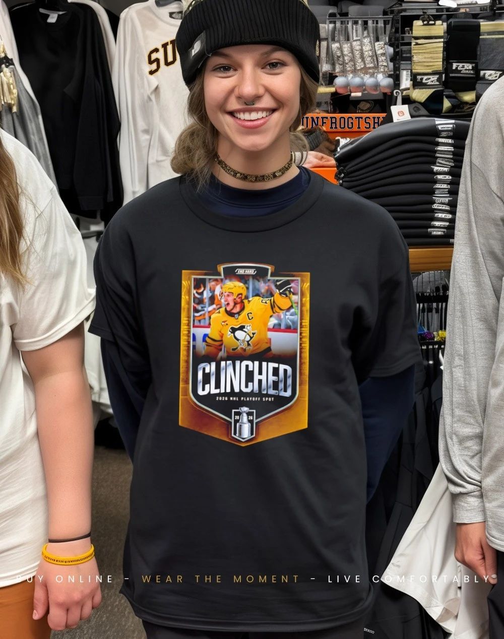 Pittsburgh Penguins Clinched 2026 NHL playoff spot shirt