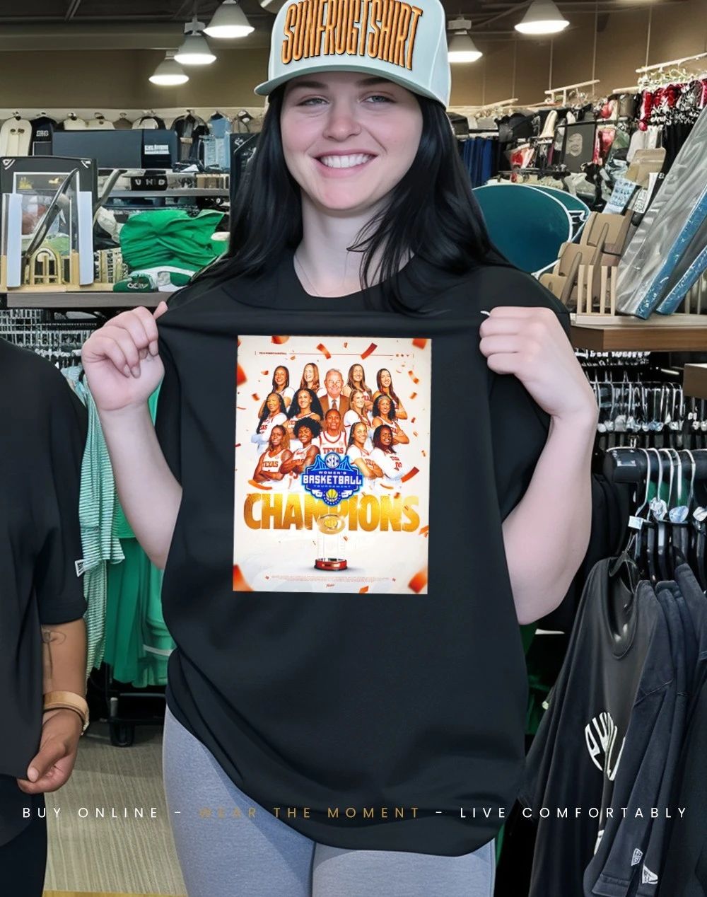 Texas Longhorns Women’s Basketball 2026 SEC Tournament Champions poster shirt