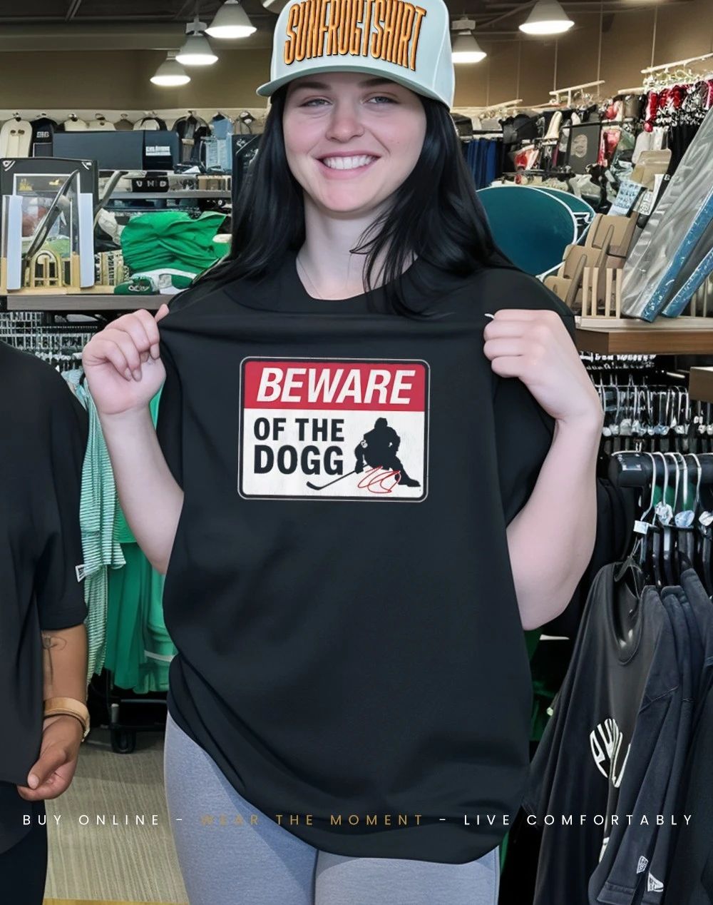 Nathan MacKinnon Colorado Avalanche Beware of The Dogg signature shirt