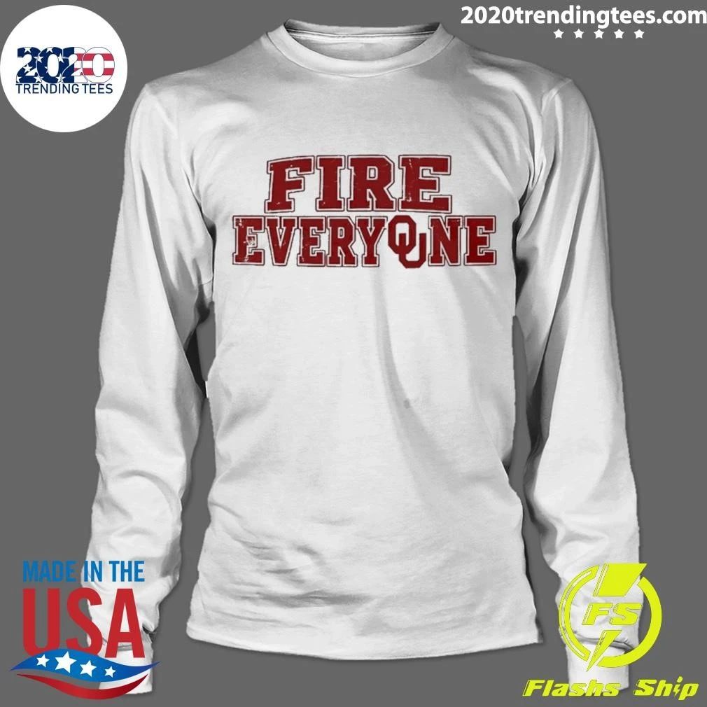 Oklahoma Sooners Fire Evereone Logo Shirt