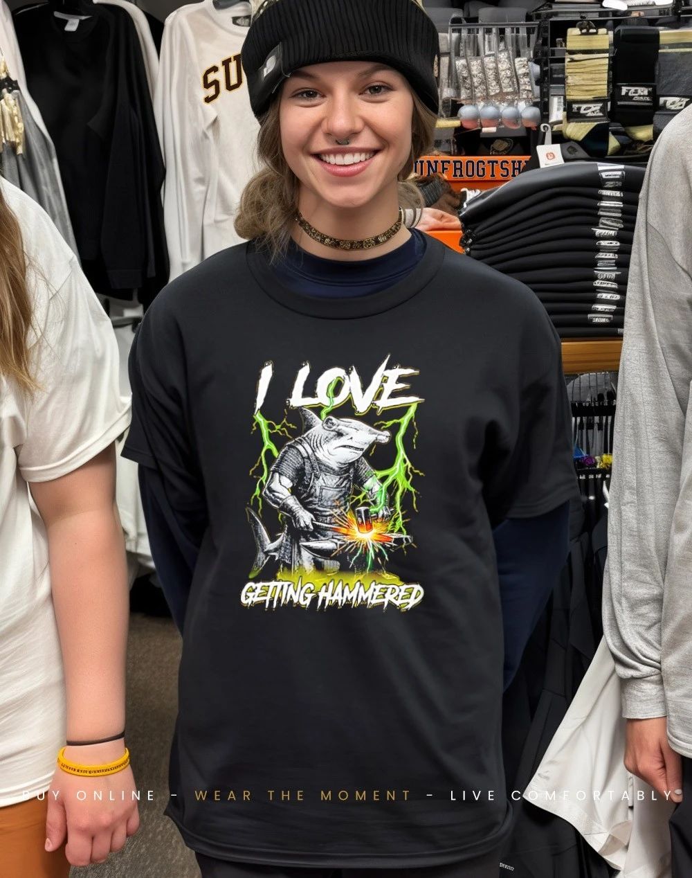 I love getting hammered shirt