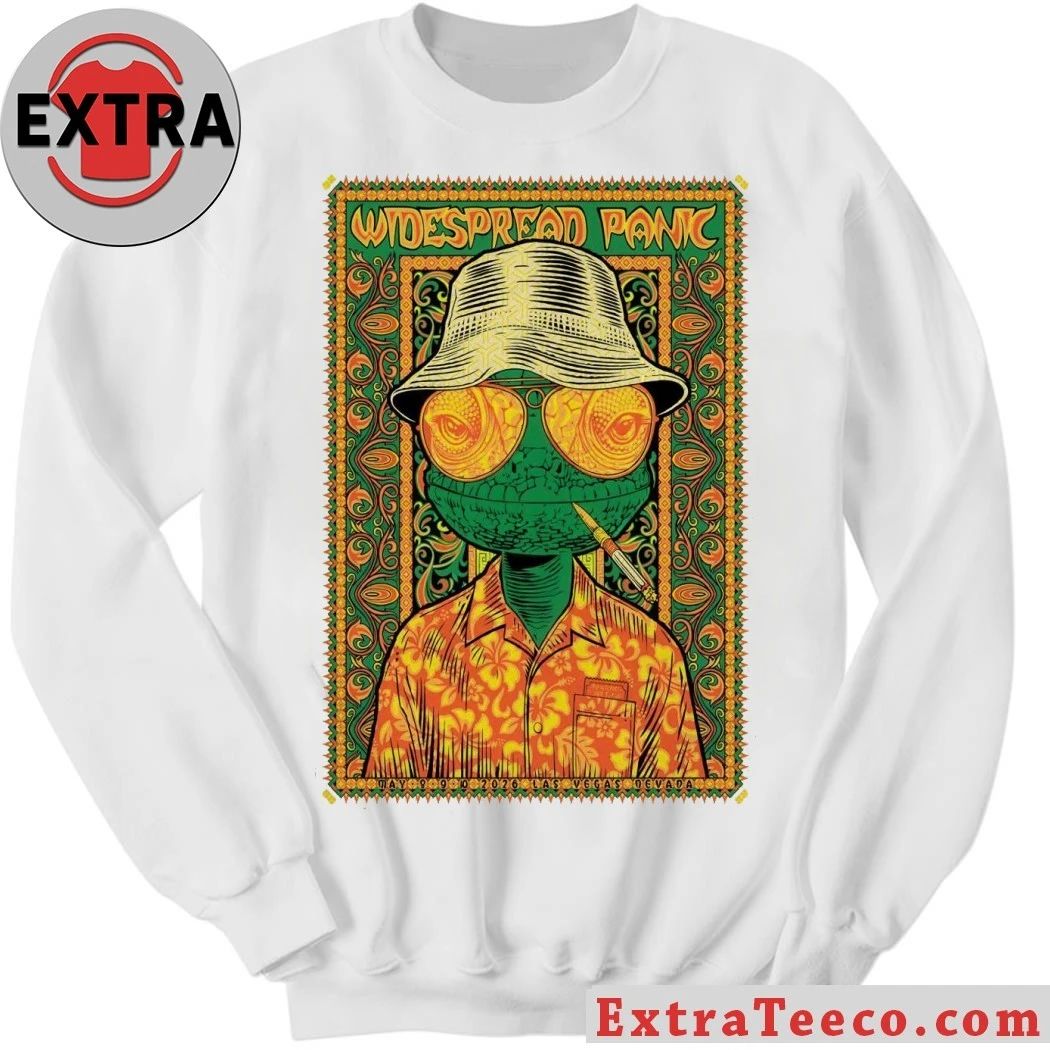 Widespread Panic In Las Vegas NV On May 8-10 2026 Poster Shirt
