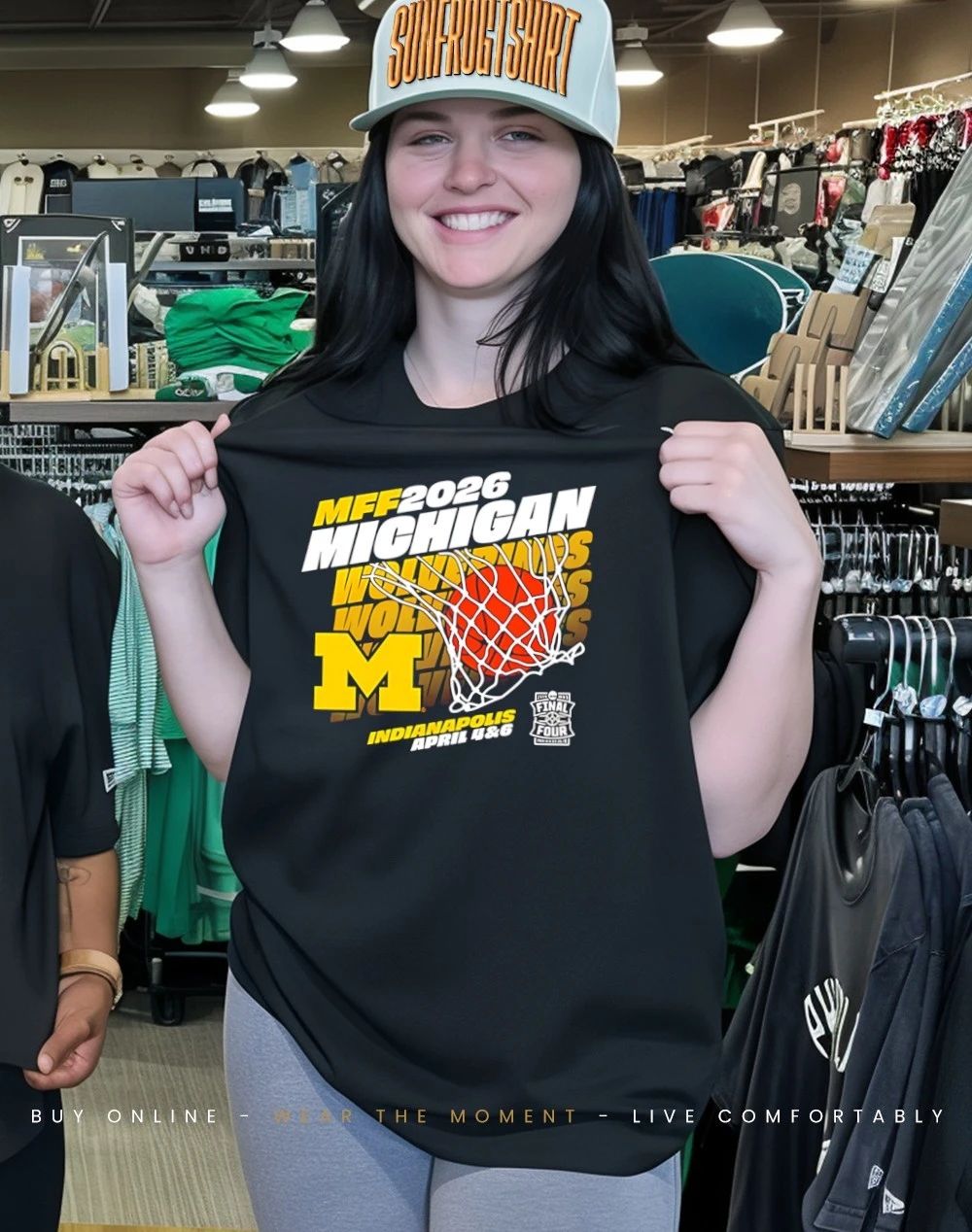 Michigan Wolverines 2026 Men’s Basketball Final Four Bound shirt