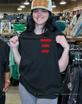 Hailey bieber danger runs deep shirt