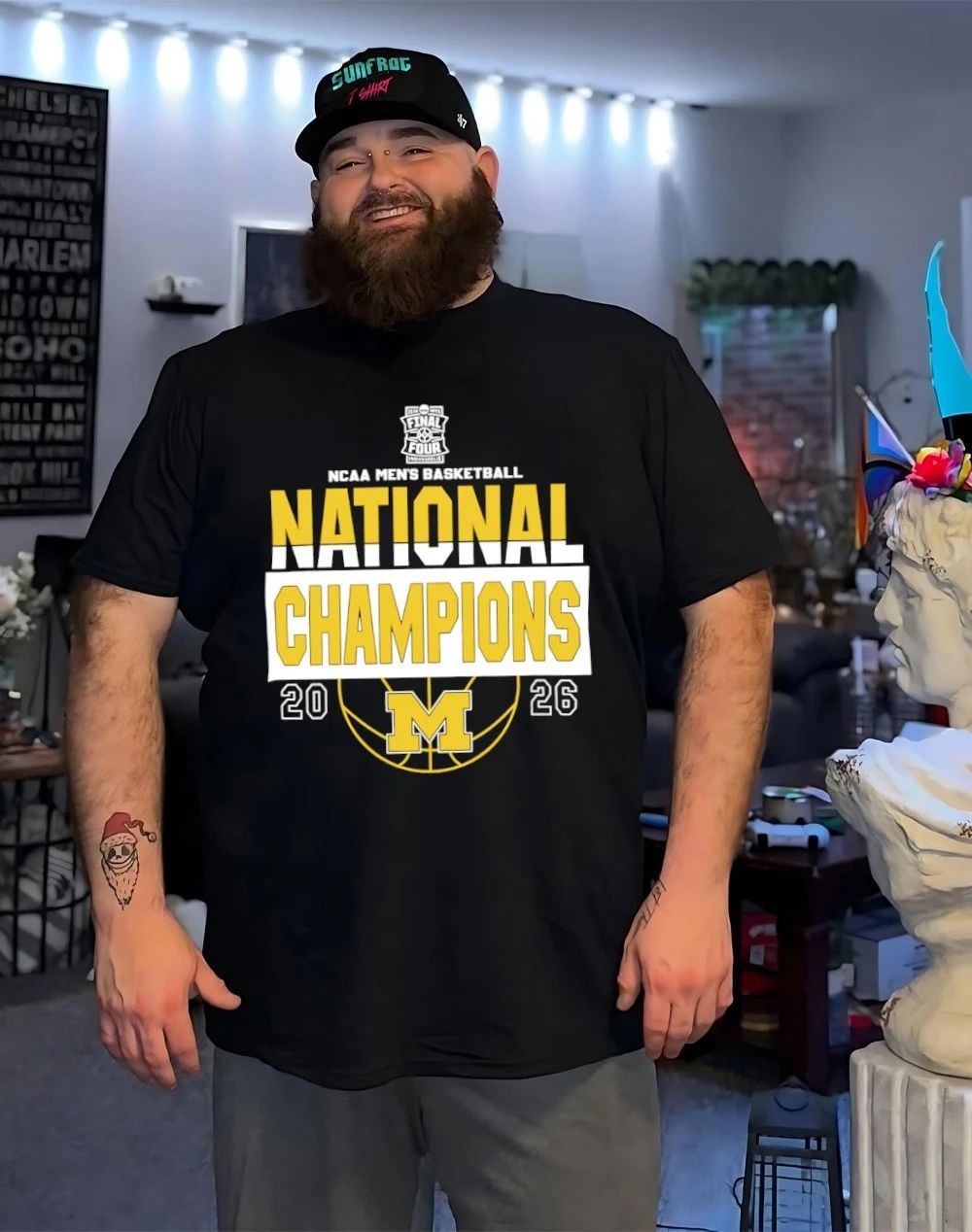 Michigan Wolverines win 2026 NCAA Men’s Basketball National Champions shirt