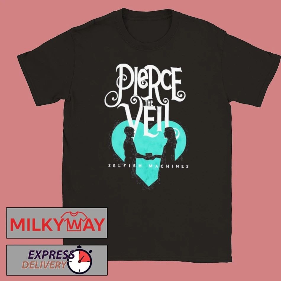 Pierce The Veil Selfish Machines Logo Heart Stack shirt