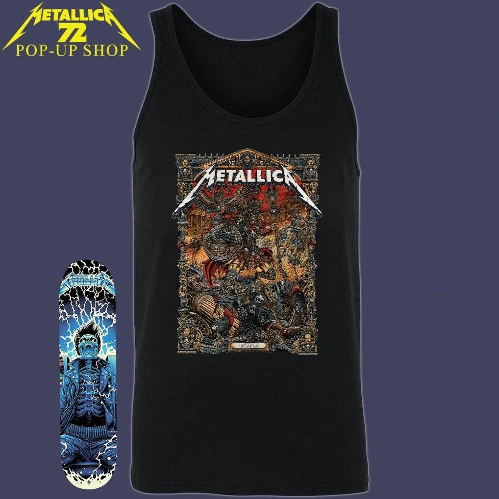 Metallica M72 Athens Greece May 9, 2026 Pop-Up Shop T-Shirt