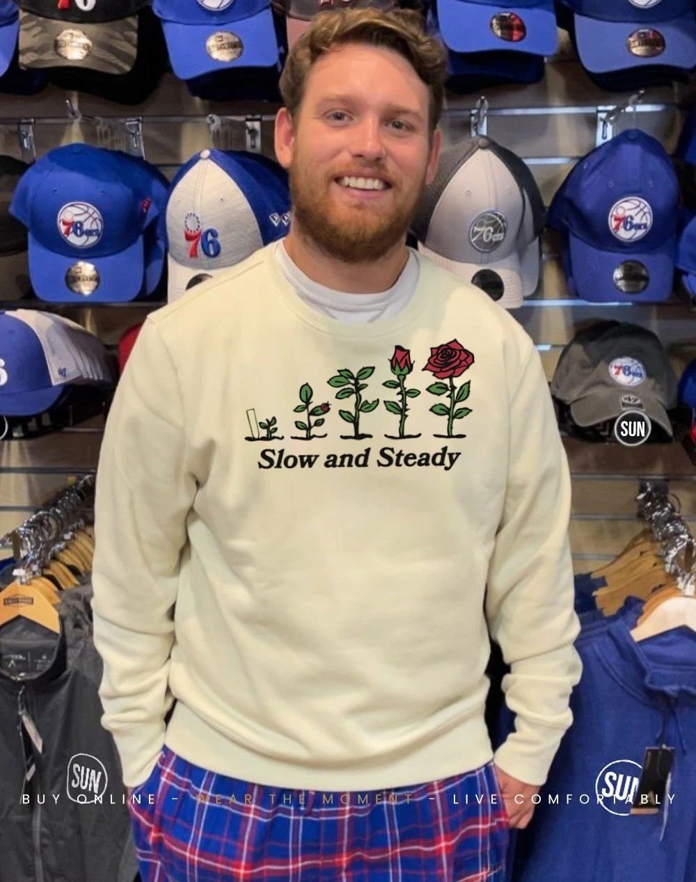 Rose growing slow and steady shirt