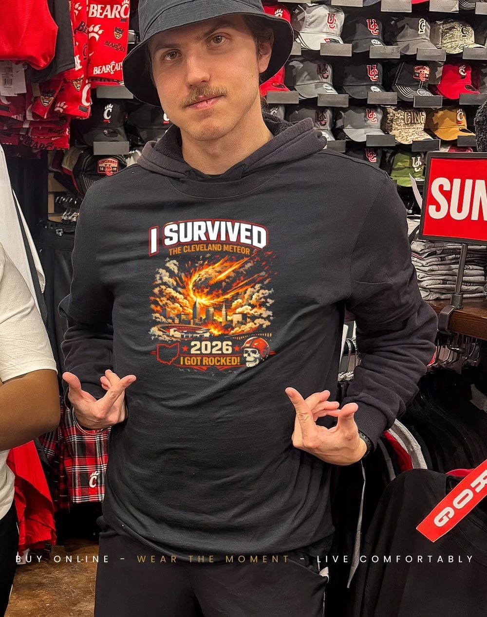 I Survived The Cleveland Meteor 2026 I got rocked shirt