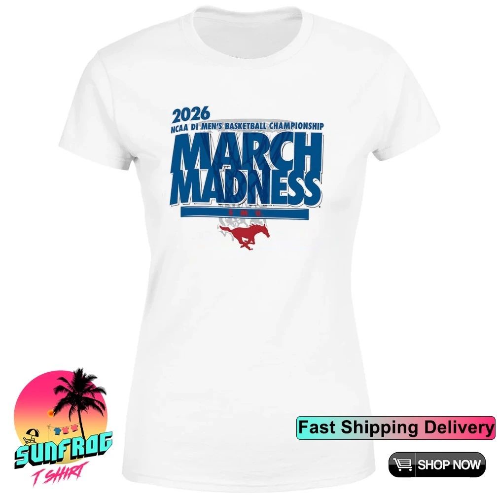 SMU Mustangs Basketball 2026 Ncaa DI Men’s Basketball Championship March Madness shirt