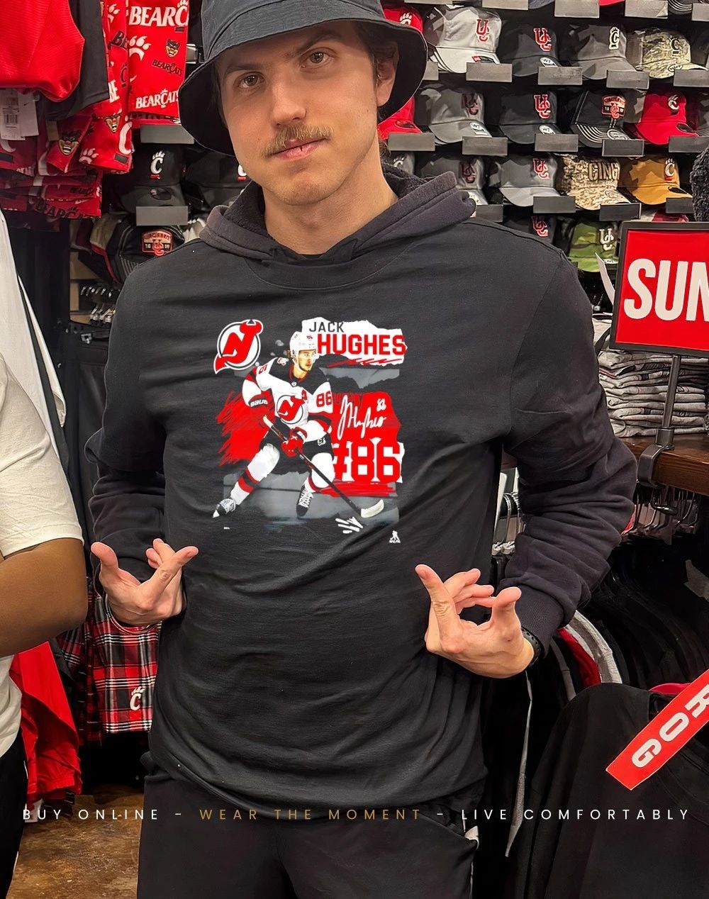 Jack Hughes New Jersey Devils Fresh Ice signature shirt