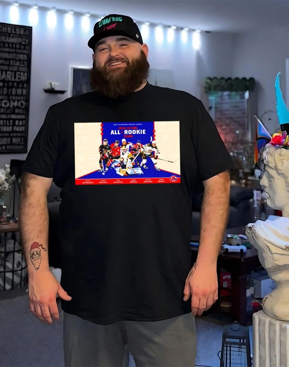 2025-26 American Hockey League Awards All Rookie Team shirt