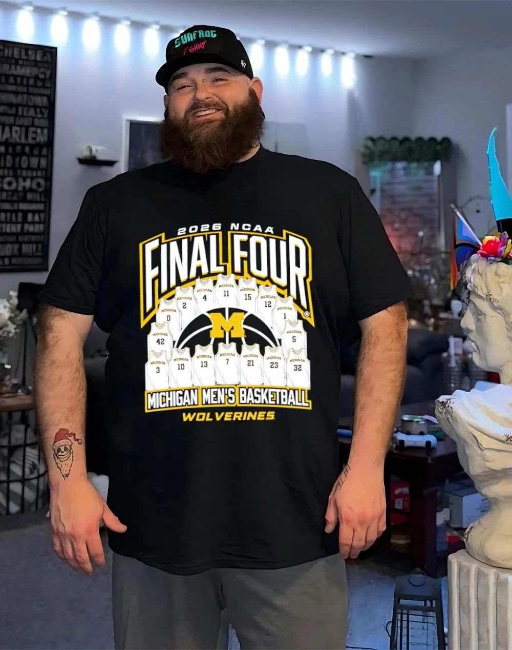 Michigan Men’s Basketball March Madness 2026 Final Four Jersey Madness shirt