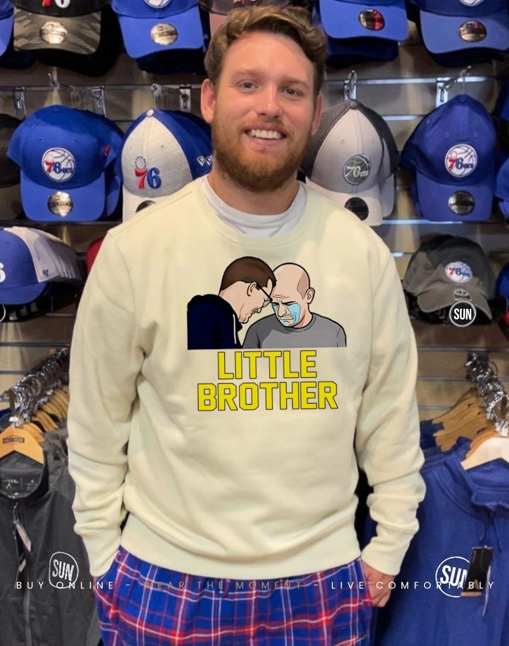 Dusty May And Dan Hurley Funny Little Brother Crying shirt
