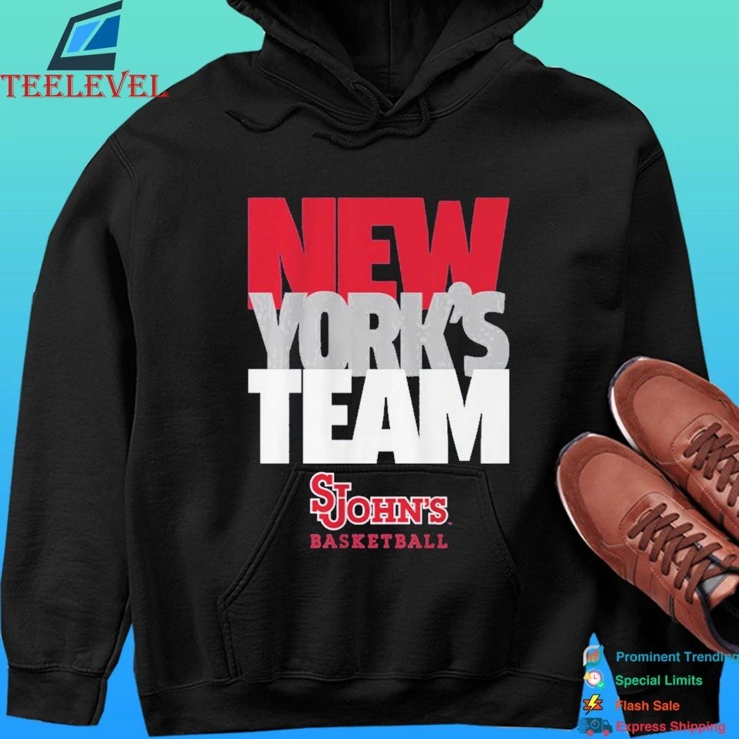 St. John’s Basketball New York’s Team Text Stack Shirt