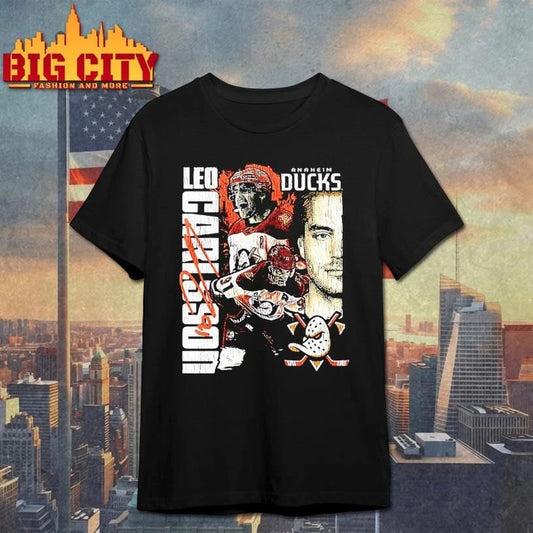 Leo the Phenom Leo Carlsson Anaheim Ducks hockey 2026 signature shirt